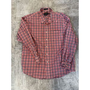 Pendleton Shirt Mens XL Red Bridgeport Plaid Button Down Long Sleeve